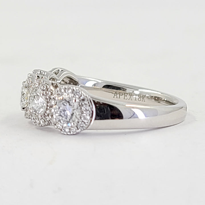 1.31 Carat Diamond Wedding Band