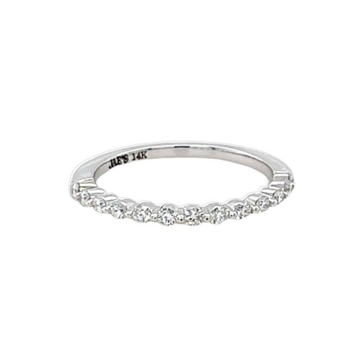 Shared Prong Wedding Band