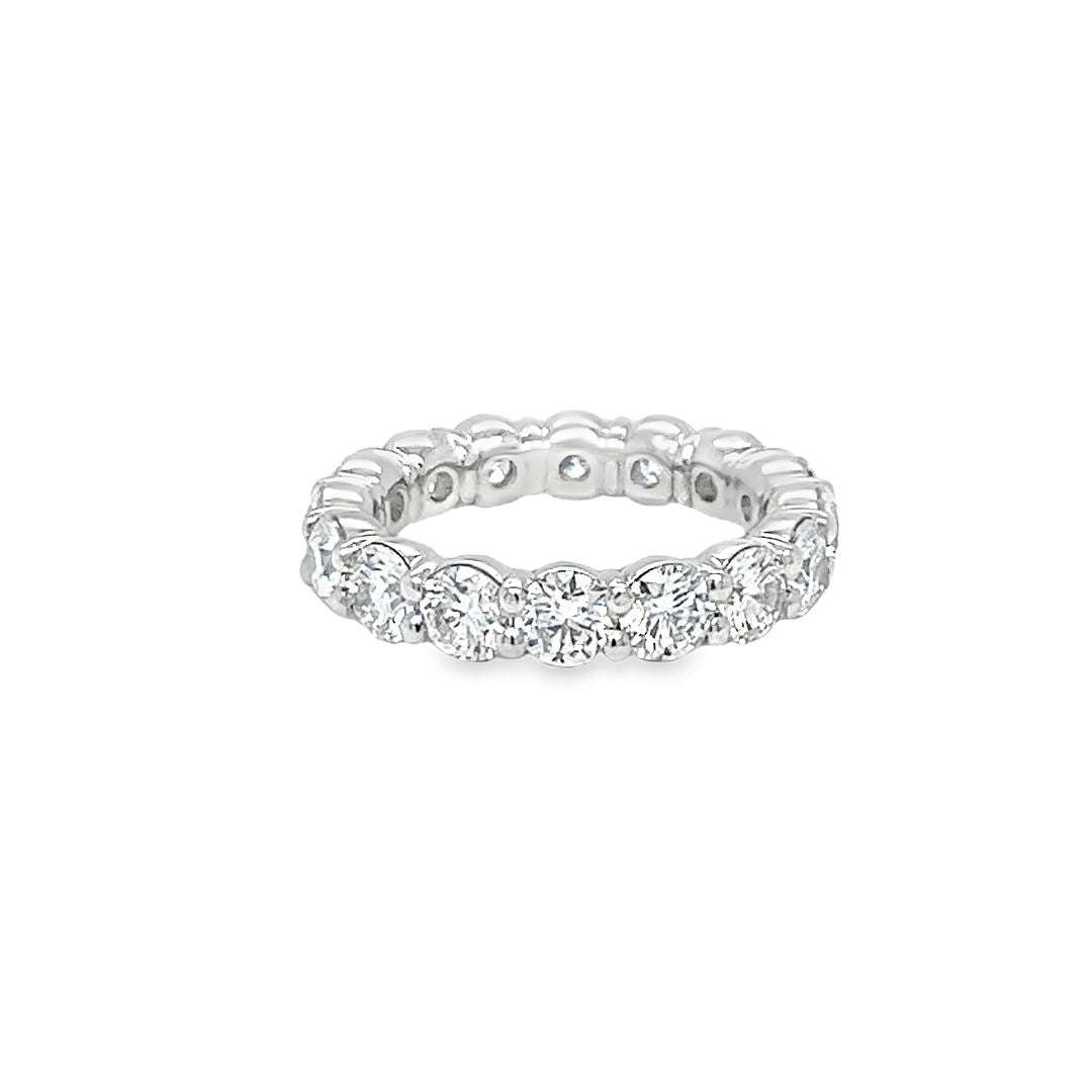 4.5cttw Platinum Eternity Band