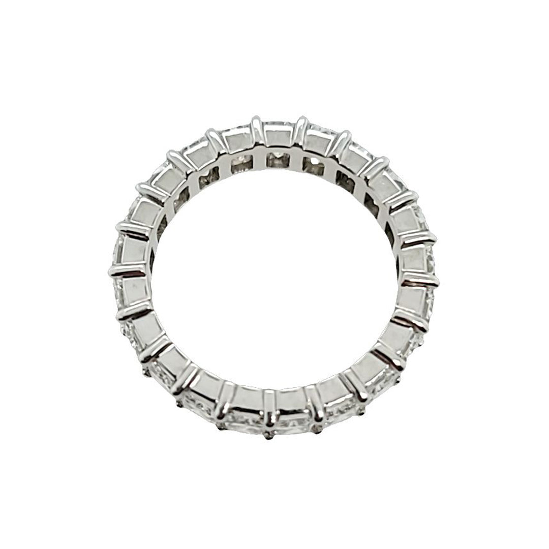 Radiant Cut Diamond Eternity Band