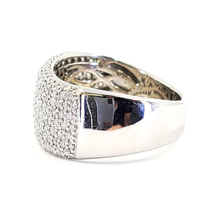 Diamond Wave Ring