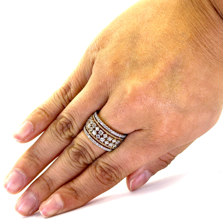 Openwork Diamond Ring