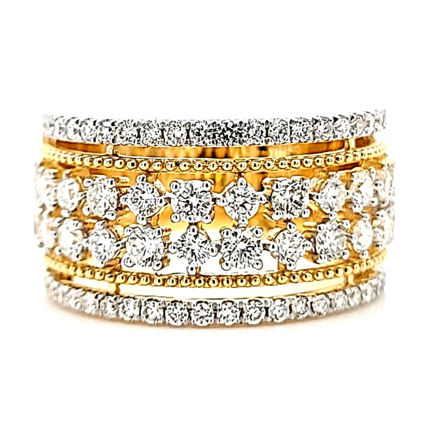 Openwork Diamond Ring