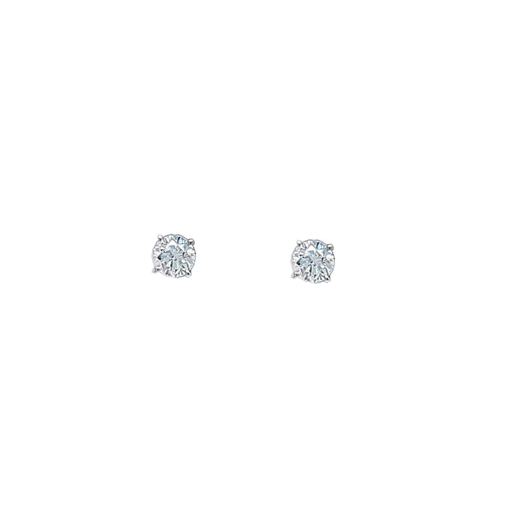 0.66 Carat Diamond Stud Earrings