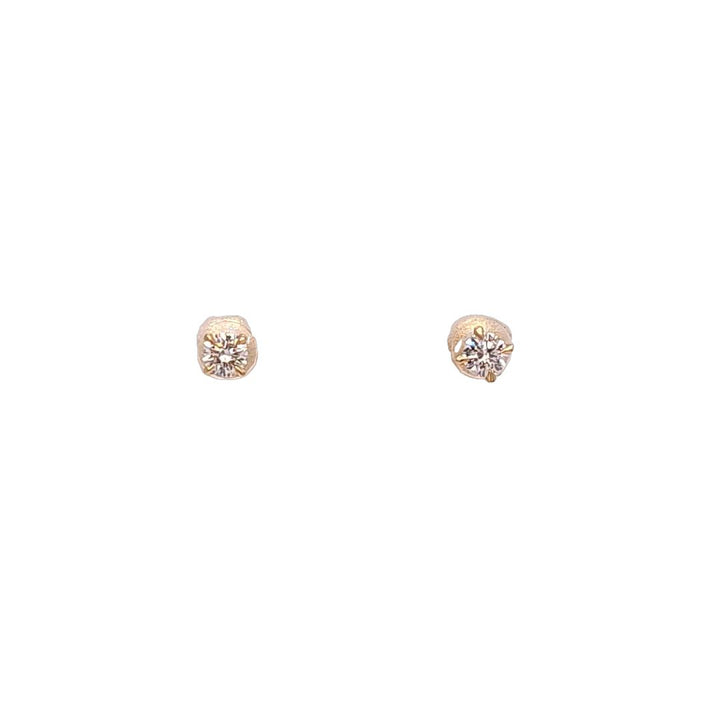 0.10 Carat Diamond Stud Earrings