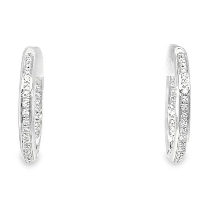 Leo Pizzo Diamond Hoops