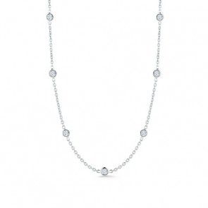 Diamonds by the Inch 7 Station Necklace