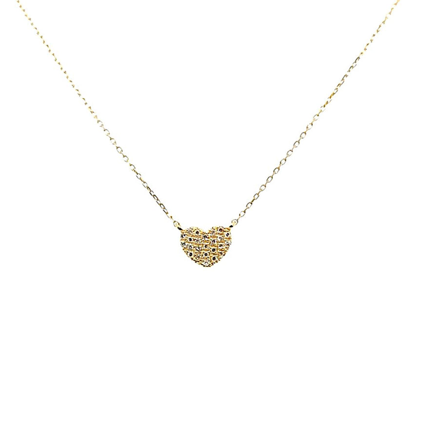 Petite Heart Diamond Necklace