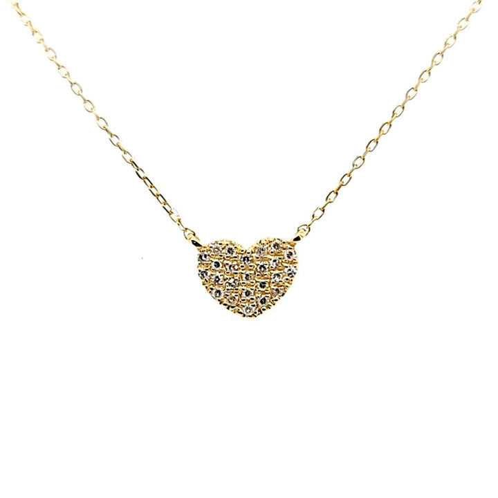 Petite Heart Diamond Necklace