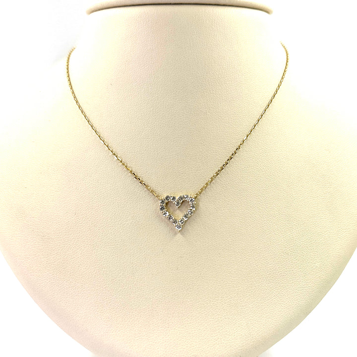 Diamond Heart Necklace