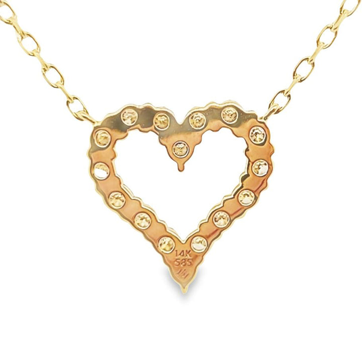 Diamond Heart Necklace