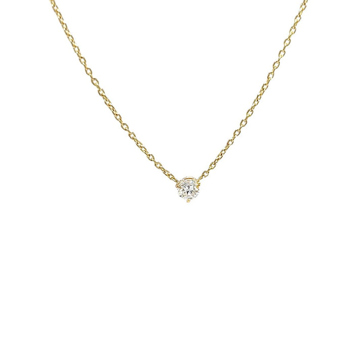 Diamond Solitaire Necklace