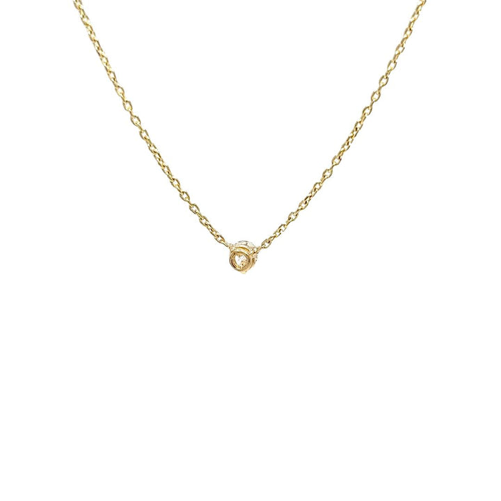 Diamond Solitaire Necklace