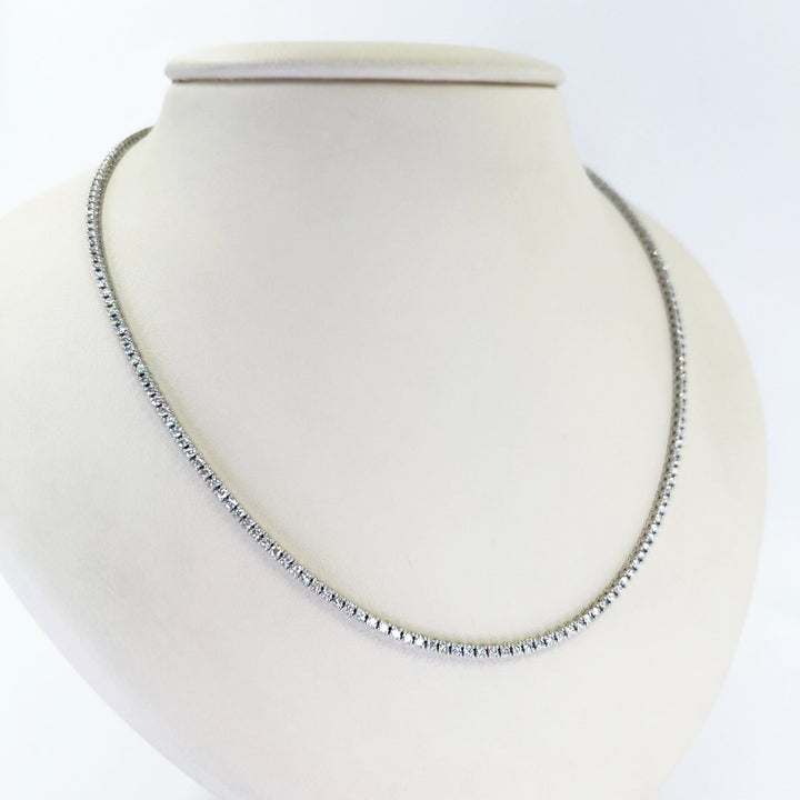 3cttw Diamond Line Necklace