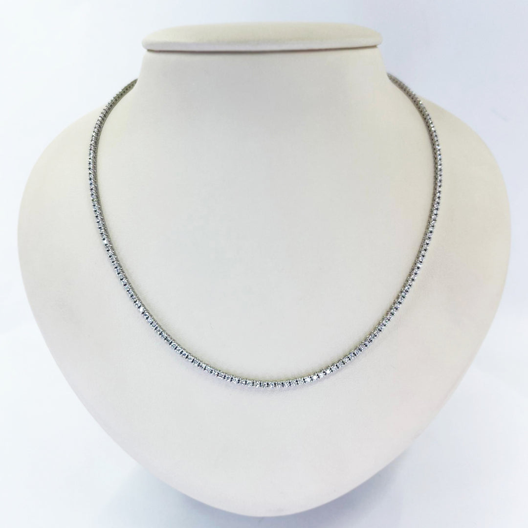 3cttw Diamond Line Necklace