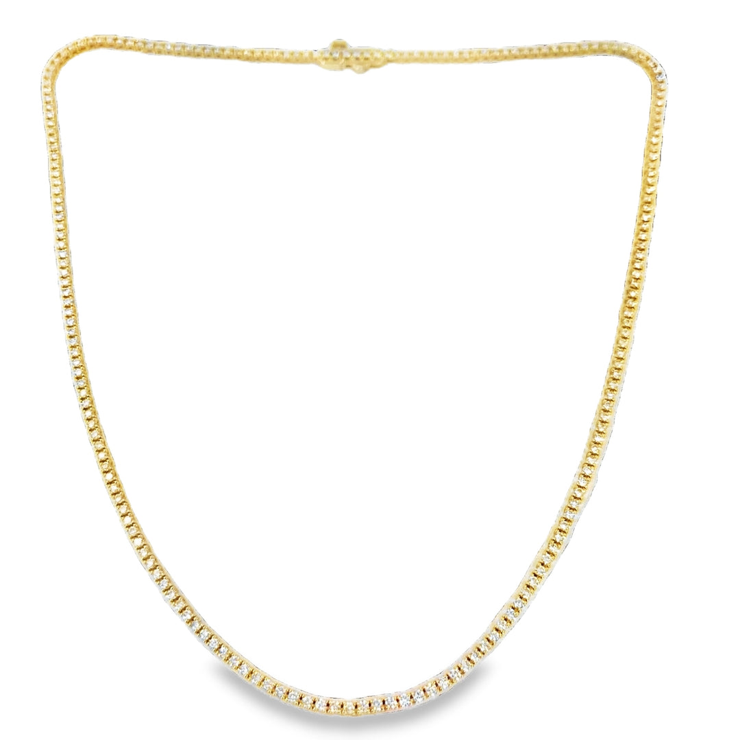 3cttw Diamond Line Necklace