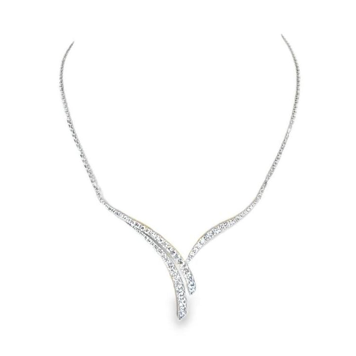 Y Diamond Necklace