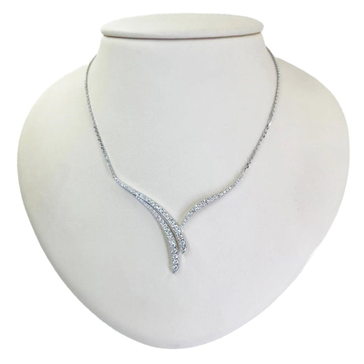 Y Diamond Necklace