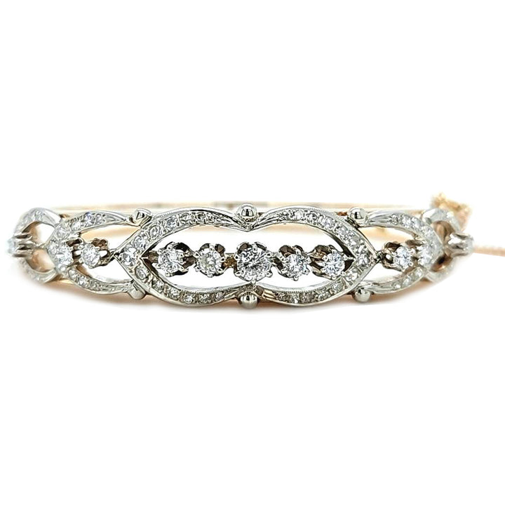 Vintage Diamond Bangle