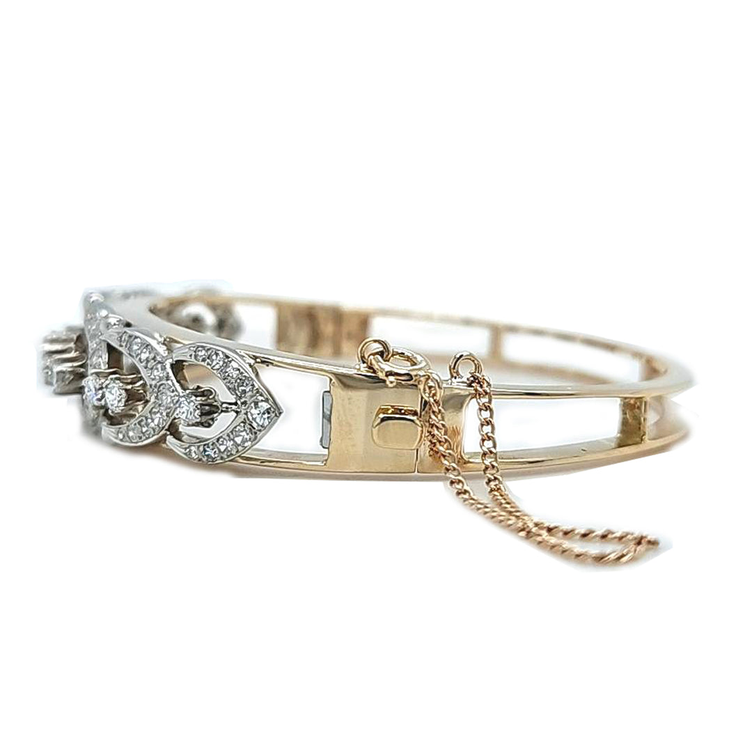 Vintage Diamond Bangle