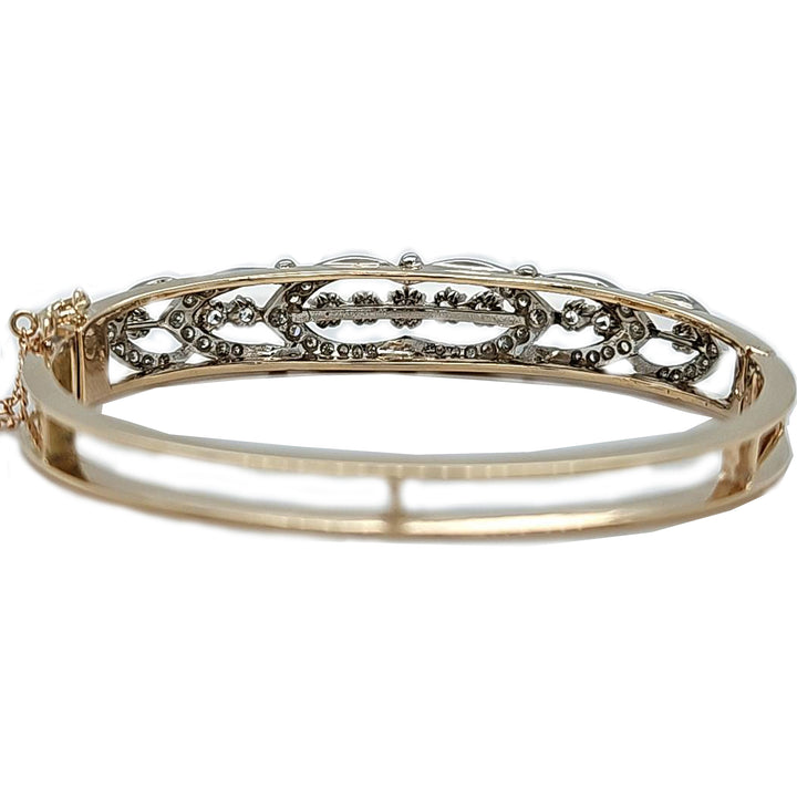 Vintage Diamond Bangle