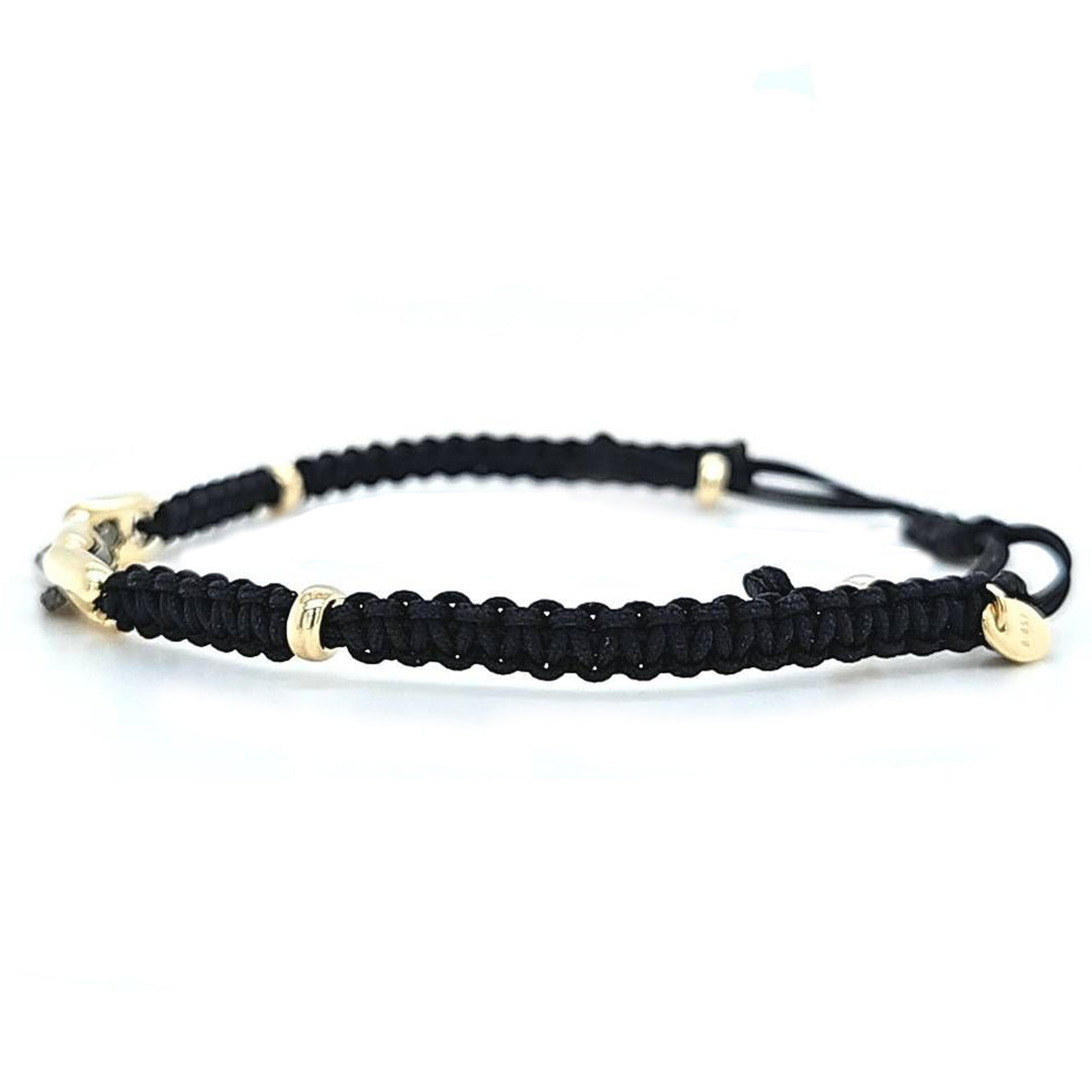 Black Diamond Link Bracelet