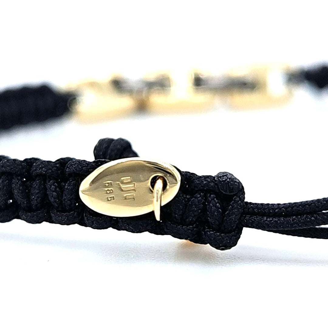 Black Diamond Link Bracelet