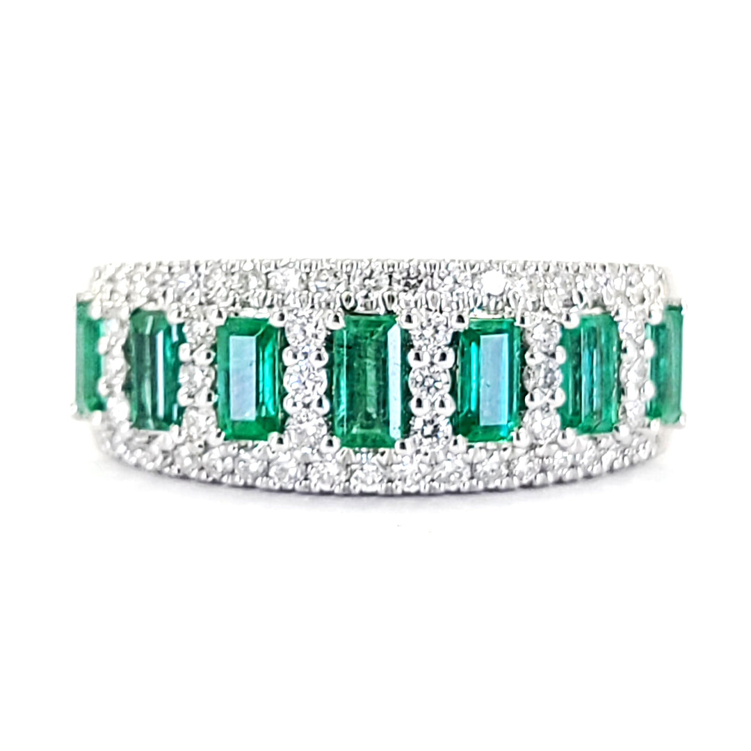 Emerald and Diamond Band