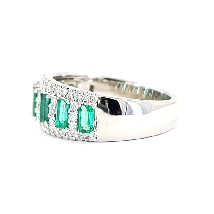 Emerald and Diamond Band