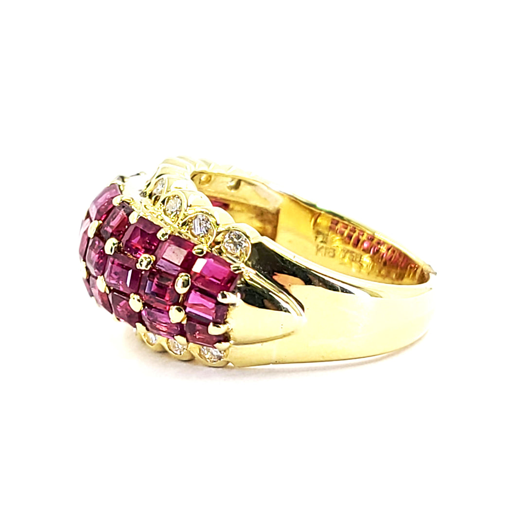 Ruby and Diamond Ring