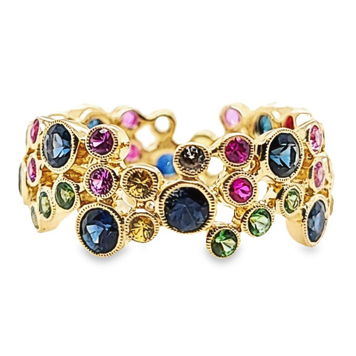 Multicolor Gemstone Band