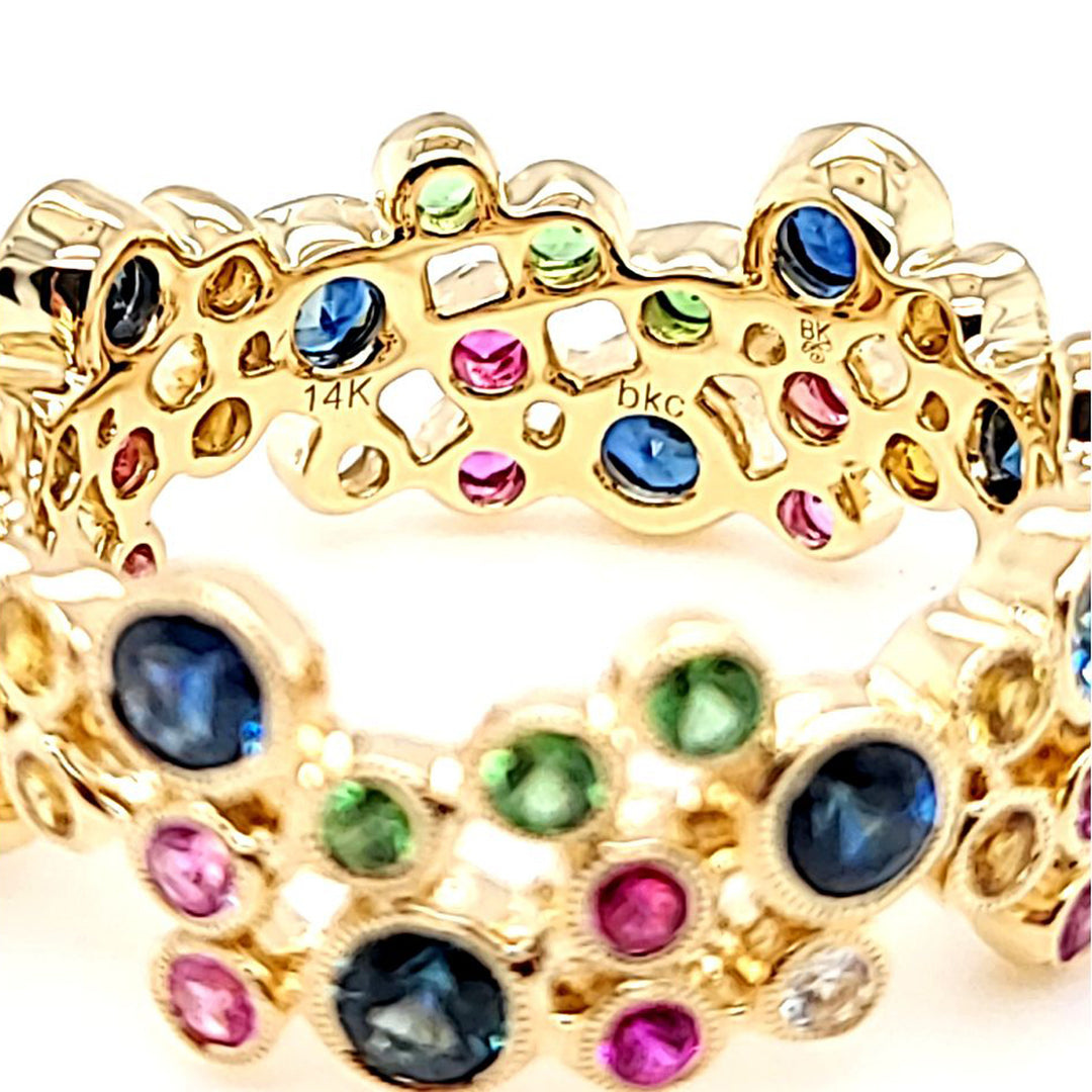 Multicolor Gemstone Band