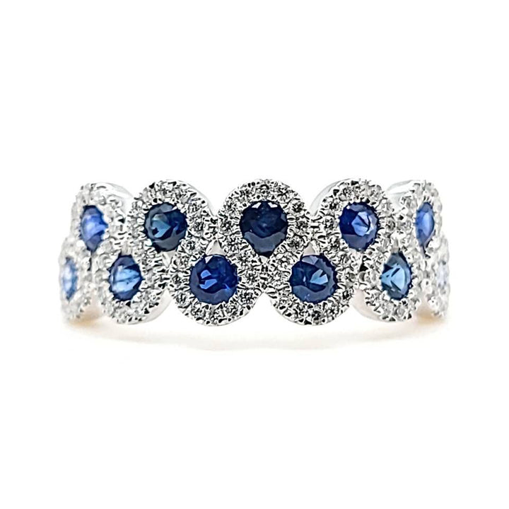 Sapphire and Diamond Ring