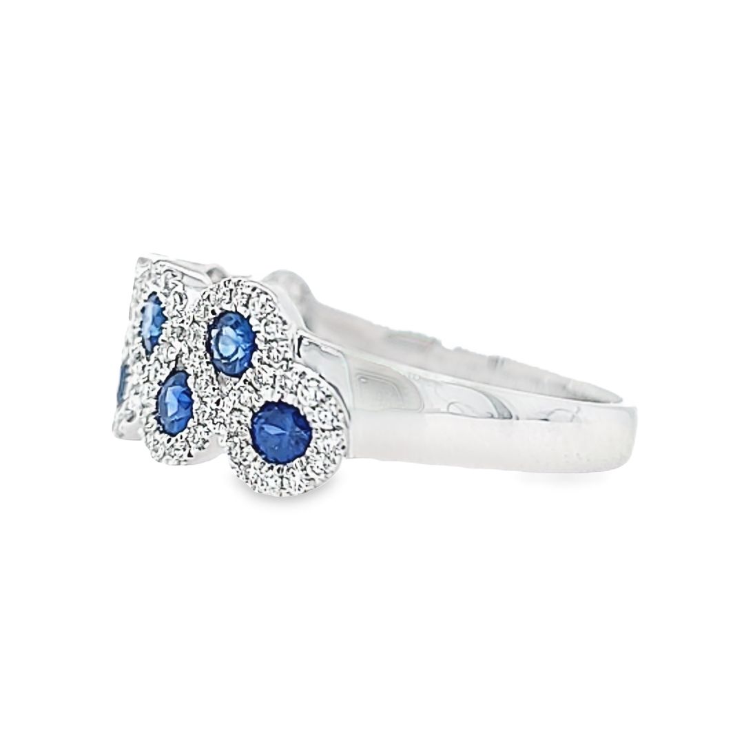 Sapphire and Diamond Ring