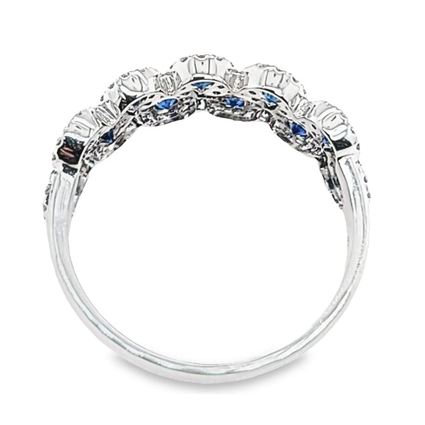 Sapphire and Diamond Ring