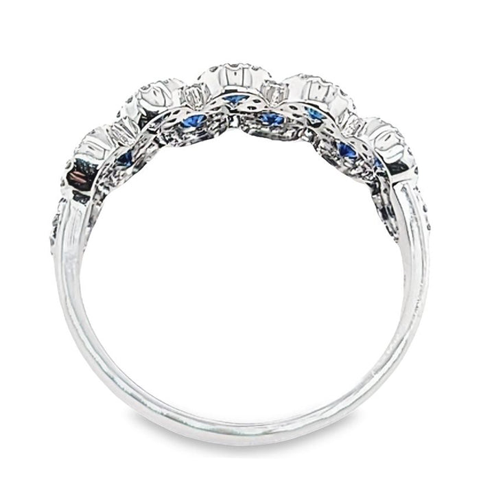 Sapphire and Diamond Ring