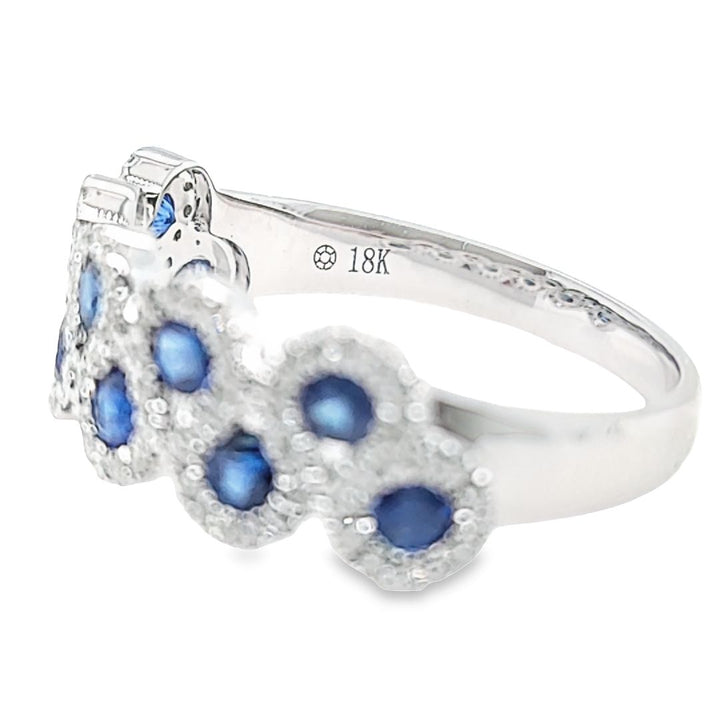 Sapphire and Diamond Ring