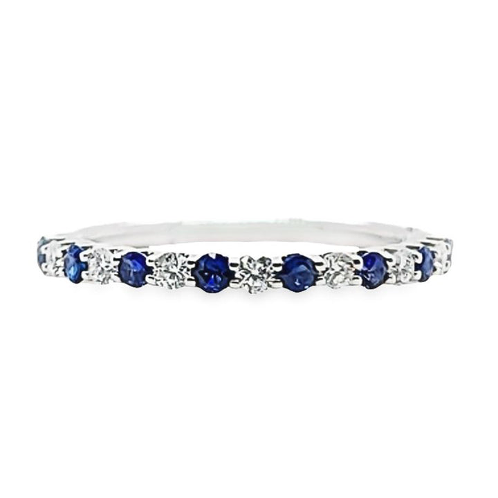 Sapphire and Diamond Band