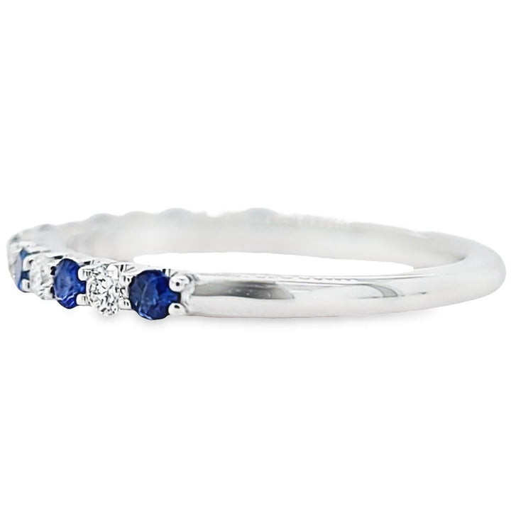 Sapphire and Diamond Band