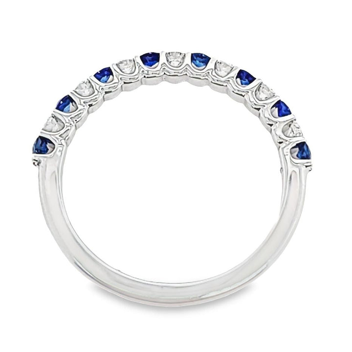 Sapphire and Diamond Band