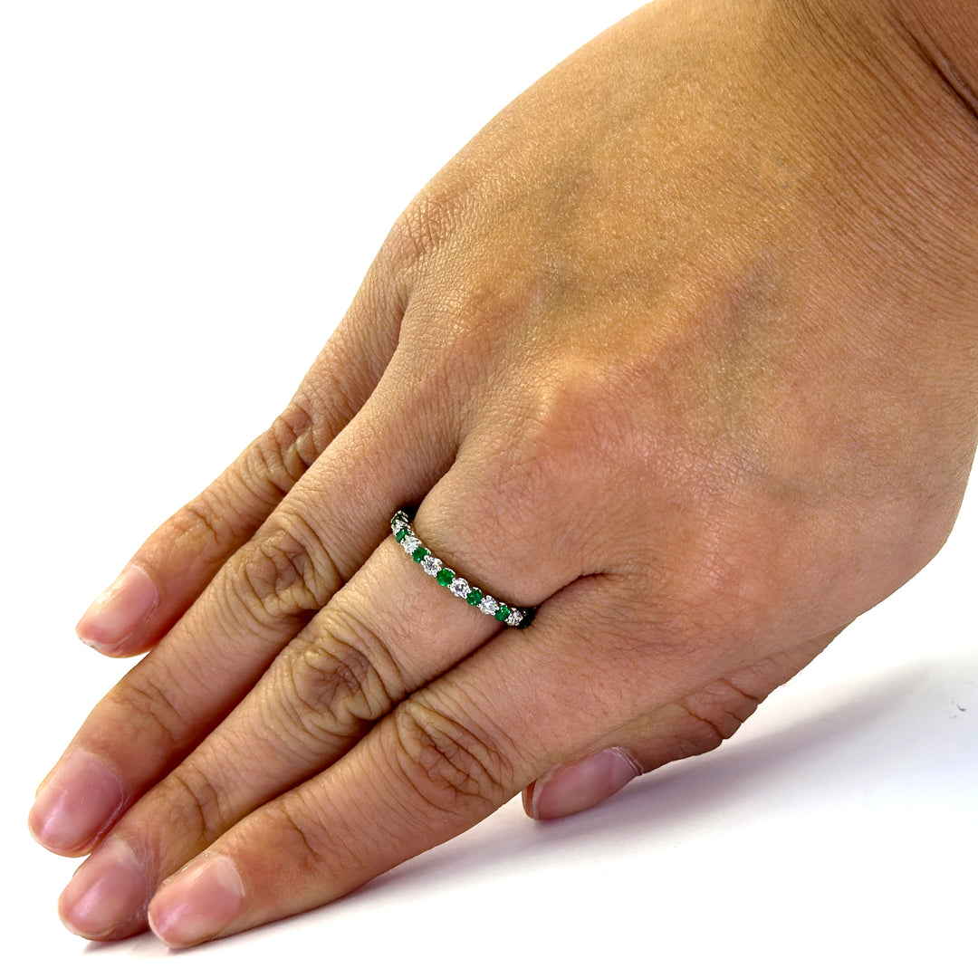 Emerald and Diamond Band