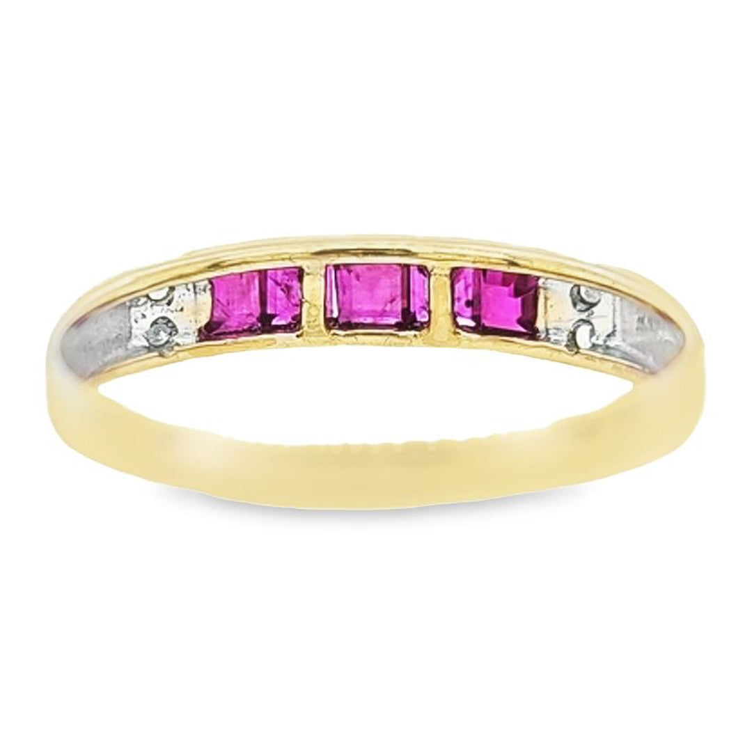 Ruby and Diamond Band