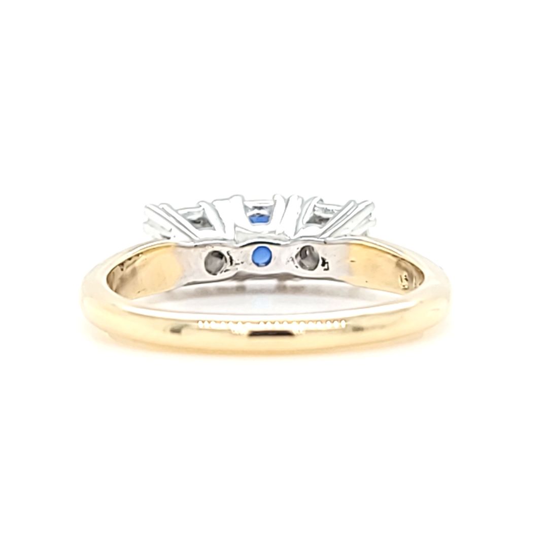 Sapphire and Diamond Ring