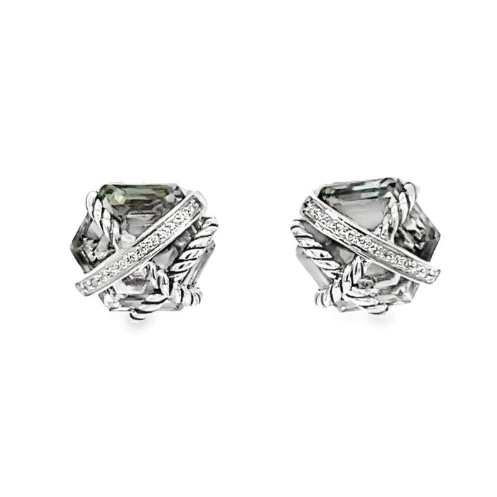 David Yurman Prasiolite Studs