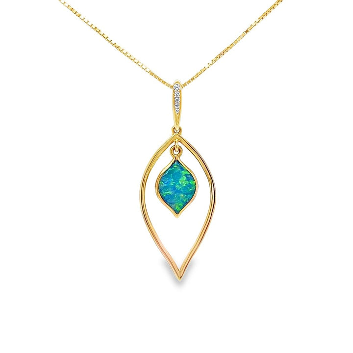 Kabana Opal Pendant Necklace