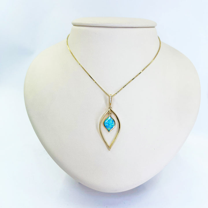 Kabana Opal Pendant Necklace