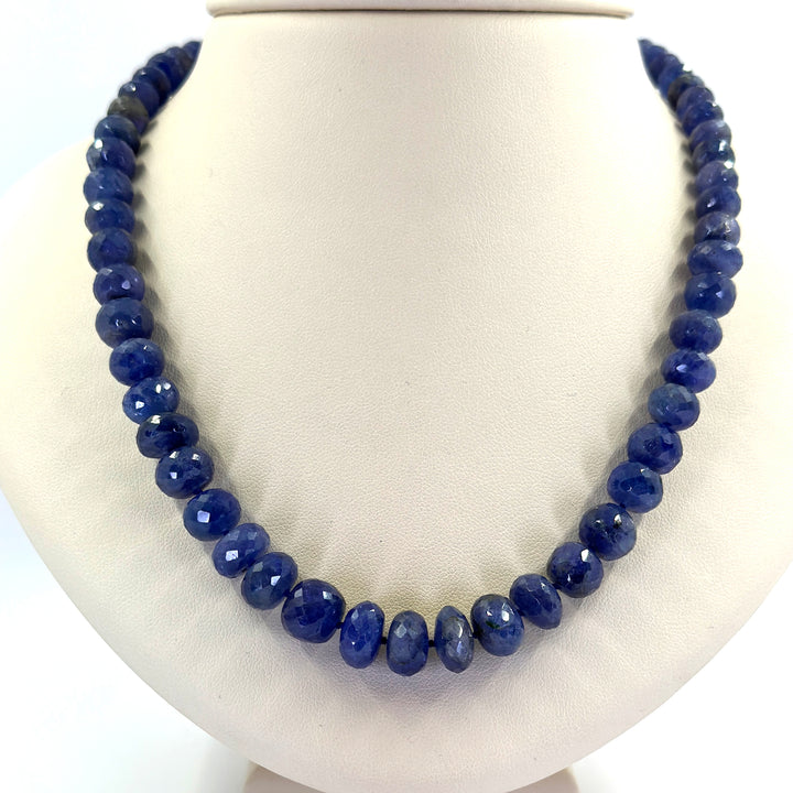 Tanzanite Bead Necklace