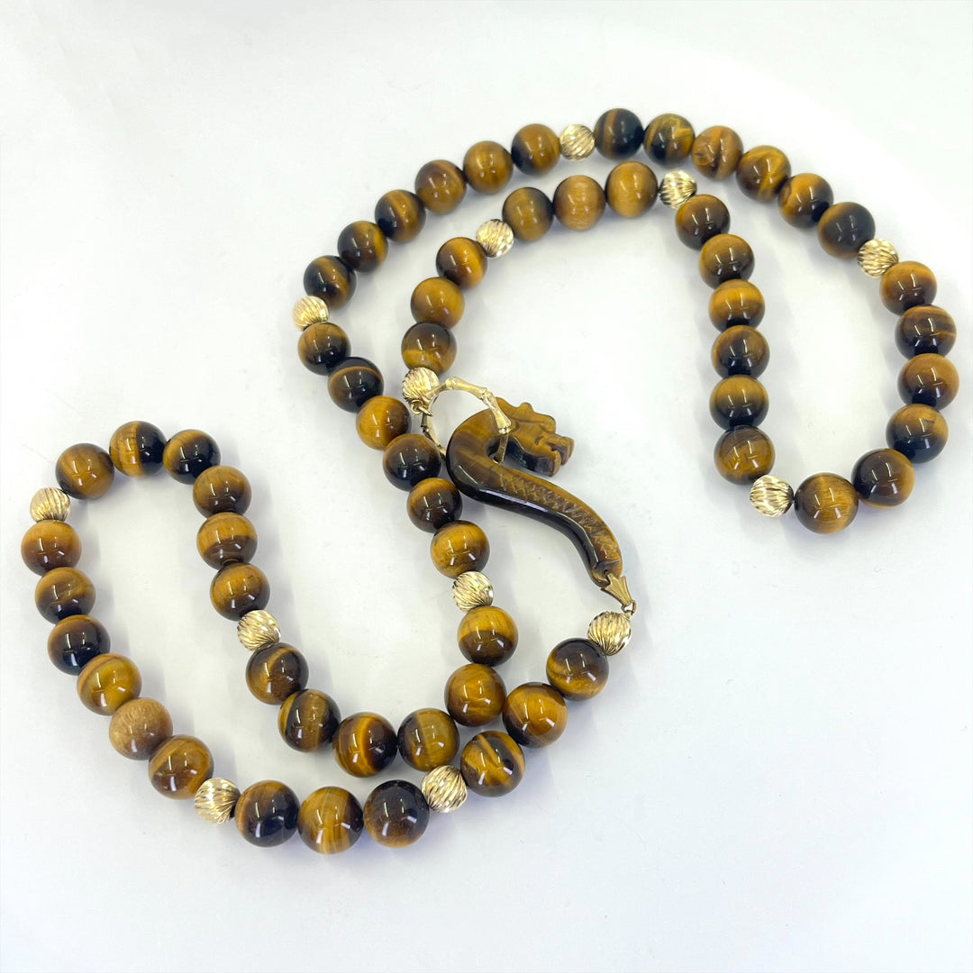 Vintage Tiger Eye Necklace