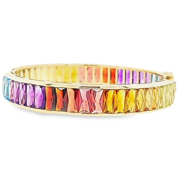 Multicolor Gemstone Bangle