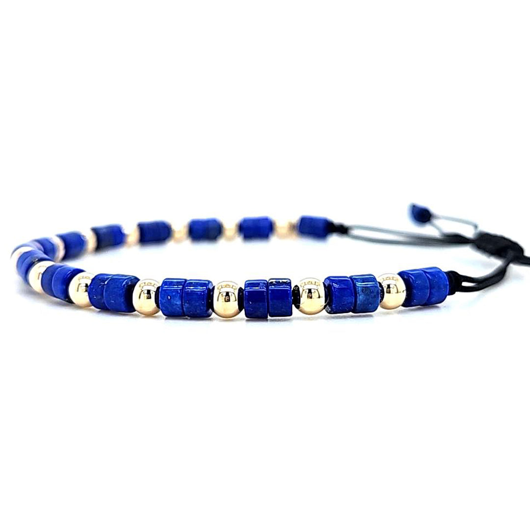 Lapis Lazuli Bead Bracelet